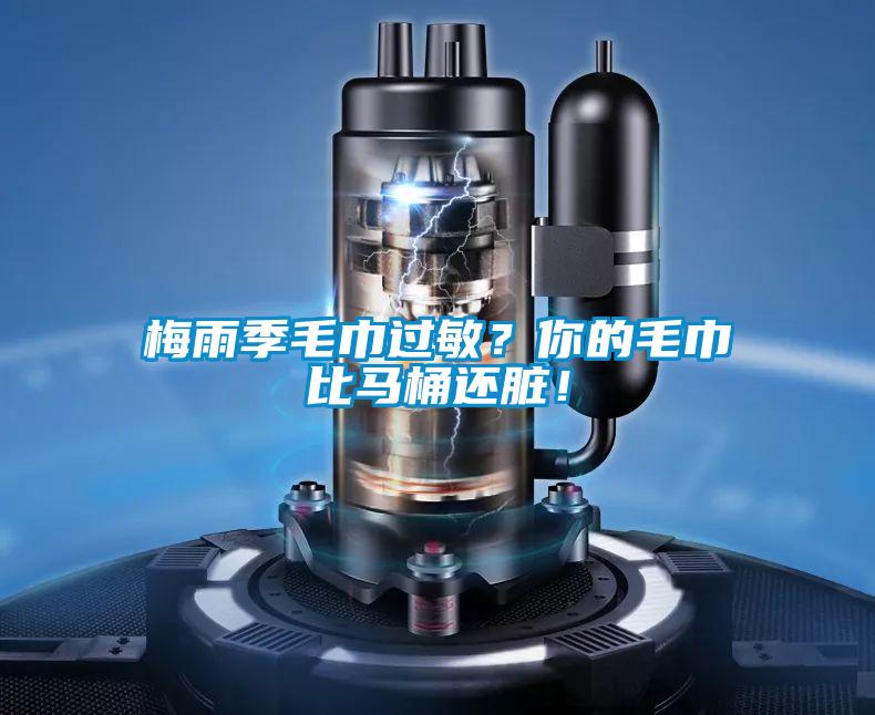 梅雨季毛巾過敏？你的毛巾比馬桶還臟！