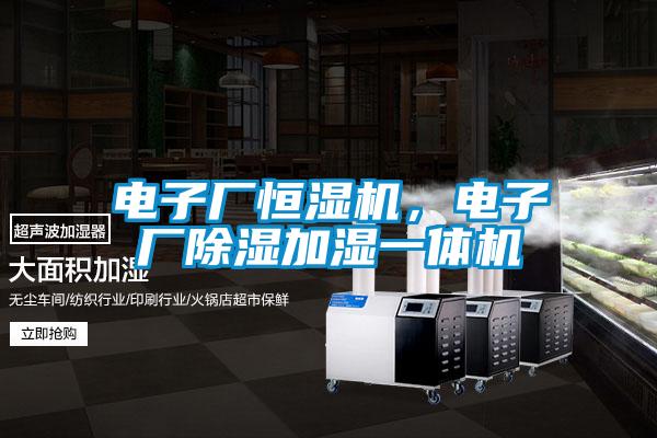 電子廠恒濕機，電子廠除濕加濕一體機