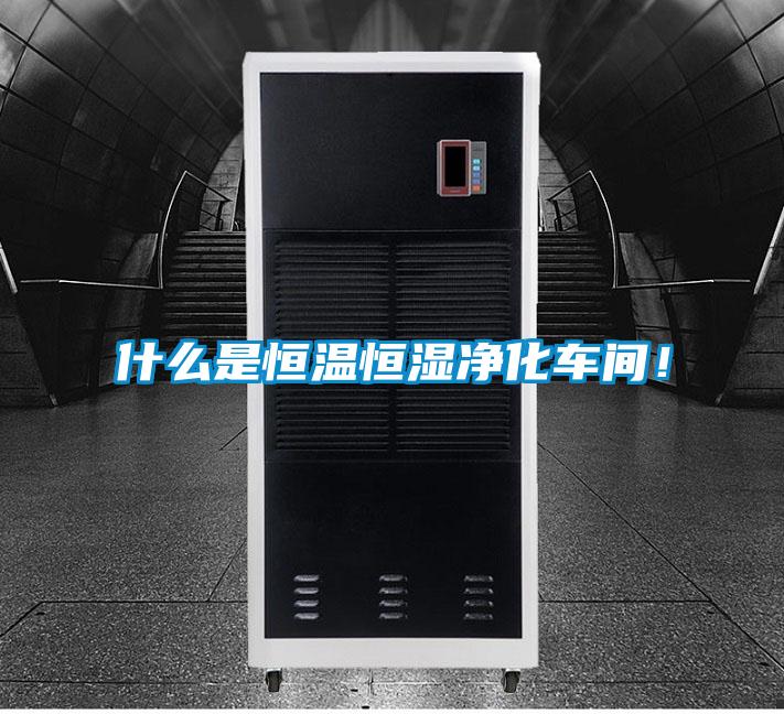 什么是恒溫恒濕凈化車間！